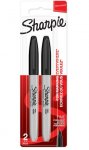 Sharpie Black Fine Tip Permanent Marker Set Of 2