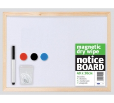 County Magnetic Notice Boards 40cm X 30cm