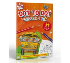 Activity Dot To Dot Colouring Book (VAT ZERO)