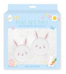 Easter Bunny Paper Plates with Attachable Ears 10 Pack