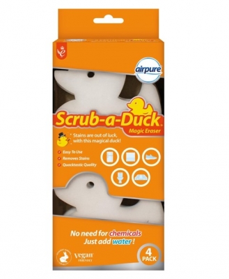 Scrub-A-Duck Magic Eraser 4pk