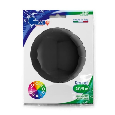 Grabo Round 36Inch Black Single Pack