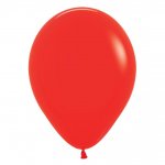 Sempertex 12" Red Fashion Latex Balloon 50 Pack