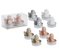 3D Cherub Tea Lights ( 2 Pack )