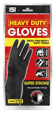Heavy Duty Rubber Glove Large 1pack