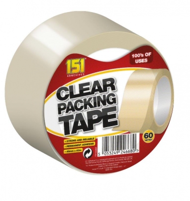 Clear Packing Tape 60M X 48mm X 0.045mm
