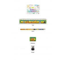 Jungle Animals Stationery Set Of 4