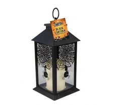 Black Halloween Lantern 34cm