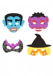 Halloween Charcater EVA Masks ( Assorted Designs )