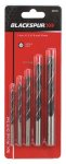 Blackspur 5 Piece Wood Drill Set ( Brad Point ) 4-10mm