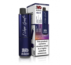 IVG 2400 Shisha Edition 4 in 1 Disposable Vape Kit