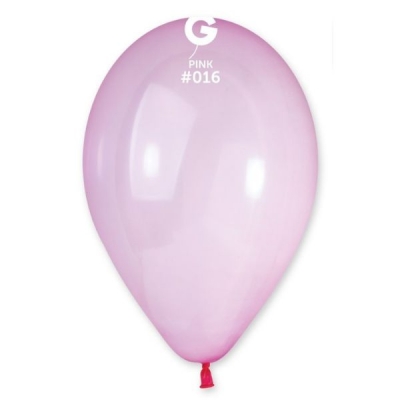 Gemar 13" Pack 50 Latex Balloons Crystal Pink #016