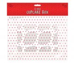 Valentines Day Cupcake Box 12-Hole