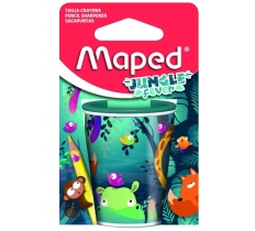 Pencil Sharpener 2 Holes Jungle Fever Cardboard Card