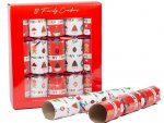 Family Xmas Print Crackers 10 x 12"