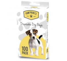 DISPOSABLE DOGGY POOP BAGS 100 PACK