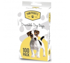 Disposable Doggy Poop Bags 100 Pack