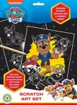 Paw Patrol Scratch Art Set