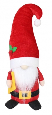Santa With Long Hat 35Cm
