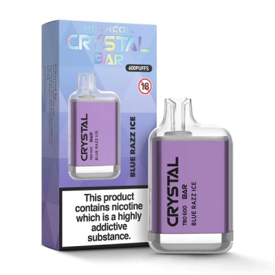 Bloody Mary Crystal Disposable Vape Blue Razz Ice