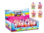 Unicorn Slime In Pot With Figure
