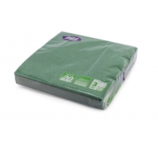 Green Napkin 33cm 20pc 3ply