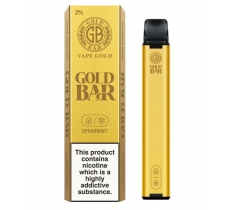 Gold Bar 600 Vape Spearmint