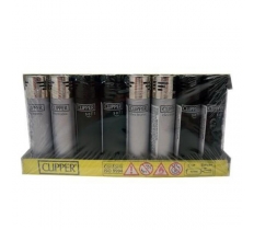 Clipper Electronic Lighter Large Pastel 40 Pack