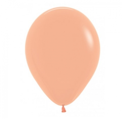 Sempertex 12" Peach Blush Latex Balloons 12 Pack