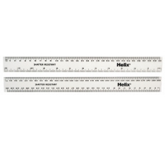 100 x 30cm Clear Ruler