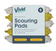 Non Scratch Scouring Pads 5Pack