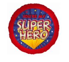 You'Re My Superhero Standard Foil Balloons 5 Pack