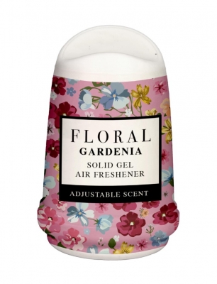 Floral Solid Gel Dome Air Freshener Gardenia