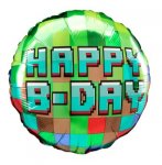 Pixel Party Standard Foil Balloons S40