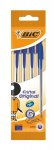 Bic Cristal Original Ballpoint Pen Medium Blue Pack Of 4