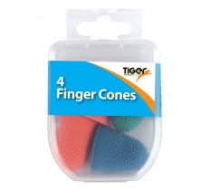 Tiger Essential 4 Finger Cones Coloured