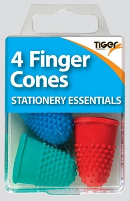 Tiger Essential 4 Finger Cones Coloured