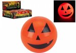 Scary Face Pumpkin Light Up Bouncing Ball 5.5cm
