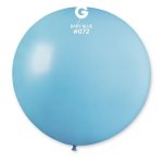 Gemar 31" 1 Latex Balloon G30 Baby Blue #072