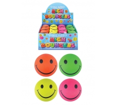 Smiley Face 62mm High Bouncer Balls