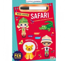 Safari Wipe Clean Book with Pen