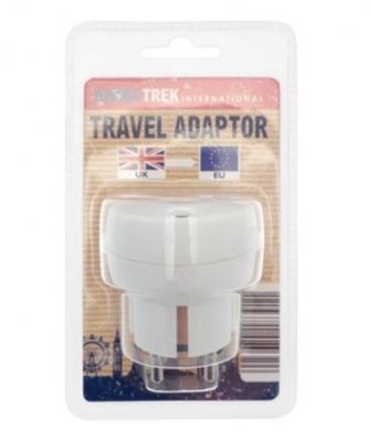 UK to EU Travel Adaptor - The Perfect Travel Companion!