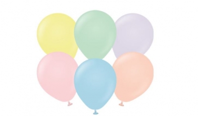 Kalisan 5" Macaron Mix Balloon 100 Pack