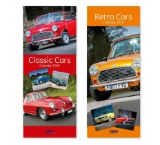 *** OFFER *** 2026 Calendar Super Slim Classic & Retro Cars