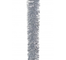 TINSEL 2m FINE CUT SILVER