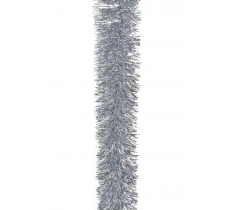 TINSEL 2m FINE CUT SILVER