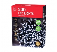 LED LIGHTS 500 TIMER WHITE