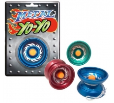 Metal Yoyo 5.5cm On Blister Card