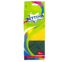 Bettina Cellulose Sponge Scourers 3 Pack