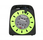 4 Gang ( 4 Way ) 25m Handbag Extension Lead Reel
